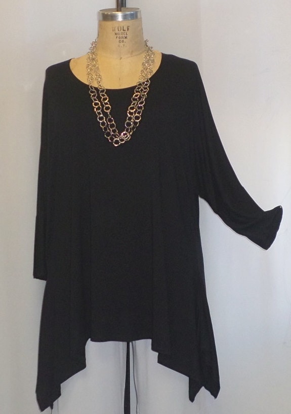 Womens Plus Size Tunic Top Coco and Juan Lagenlook Plus - Etsy