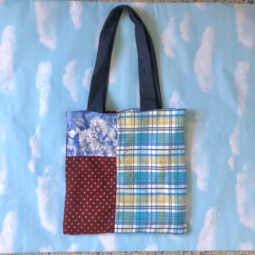 刺し子とパッチワークのトートバッグ | iichi 日々の暮らしを