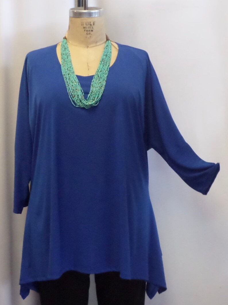Plus Size Tunic Gold Black Sweater Knit size 1 fits 1X2X Coco and Juan bust 50 Plus Size Top Lagenlook Tunic Top Women/'s Jumper