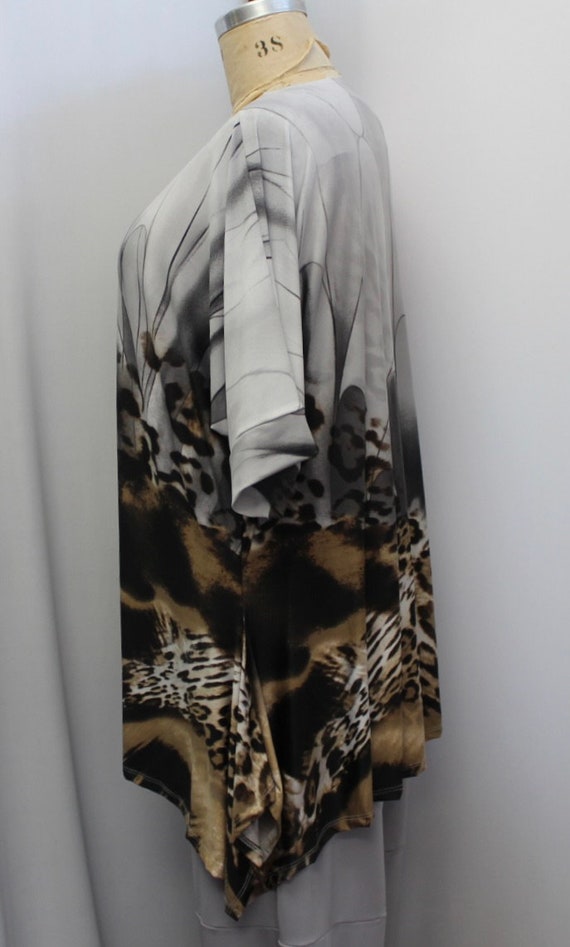 Top Da Donna In Cotone Italiano Taglie Forti Donna Lagenlook - Foto 7