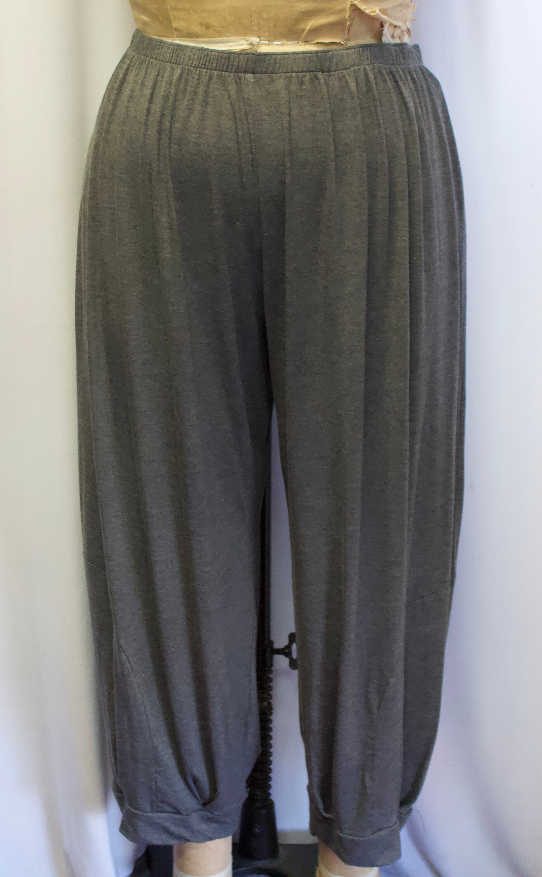 plus size white cotton pants