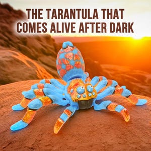 Tarantula Spider Glow In The Dark Articulated Toy | Spooky Halloween GIFT | Quirky Toy  | Gift For Bestfriend | Gift For Grandson Birthday