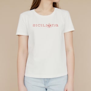 Sizilien T-Shirt - Siciliana | Sicilia Pride Shirt | Sizilianische Hemd | Italien Geschenk