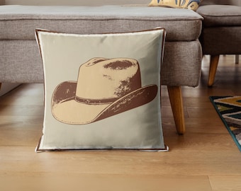 Rustic Country Pillow | Country Decor Cushion | Cozy Western Home Accent | Gift for Country Lovers