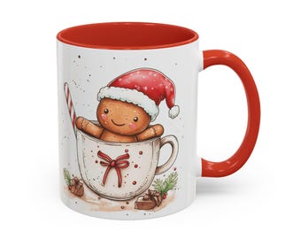 Christmas Gingerbread Coffee Mug: Festive Holiday Drinkware