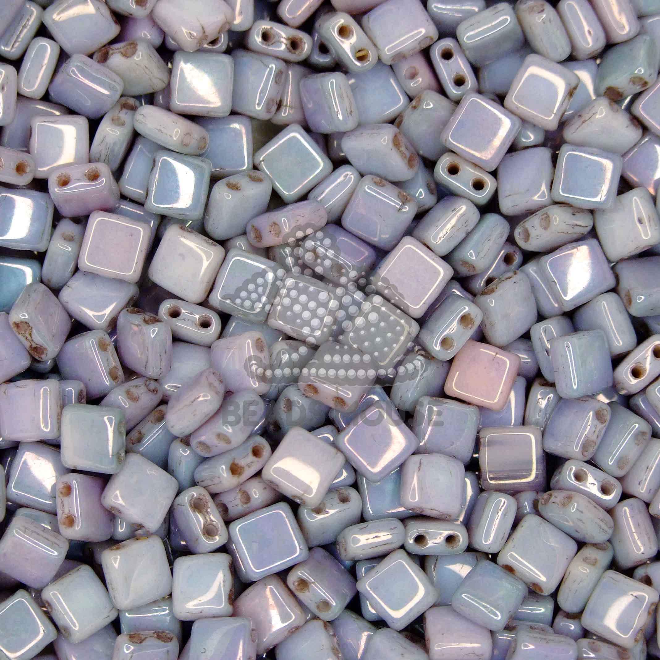 Czech two hole glass beads - Etsy 日本