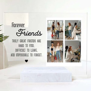 Personalisierter Bester Freund Geschenk • Besties Rahmen • Benutzerdefinierte Freundschaft Geschenk • Beste Freunde Geburtstagsgeschenke • Benutzerdefinierter Fotorahmen • Für Seelenschwestern