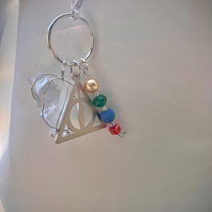 Deathly Hallows Inspired Keychain