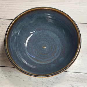Single Soup Bowl-0ne handmade ceramic soup/cereal bowl-handmade stoneware bowl--CHOOSE YOUR GLAZE--2 cup handcrafted pottery bowl
