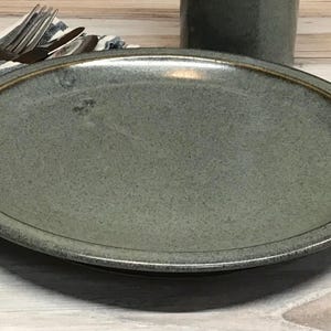 Handmade Pottery Dinner Plate-Choose Your Glaze-Ceramic 10" Plate-Stoneware Dinner Plate