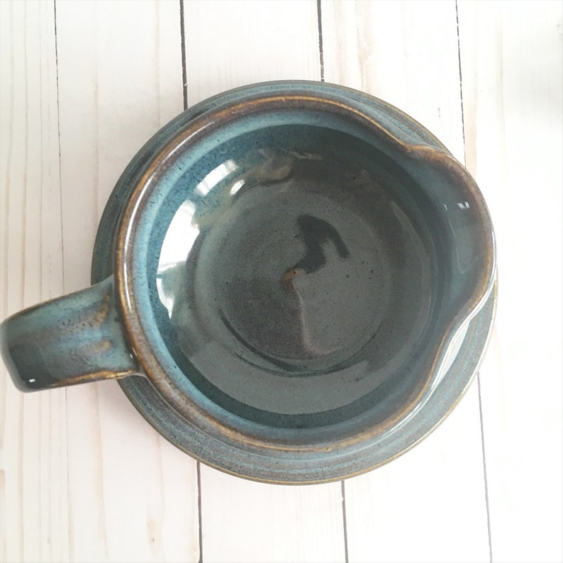 Gravy Boat Handmade Ceramic Gravy Boat With Serving Plate Etsy