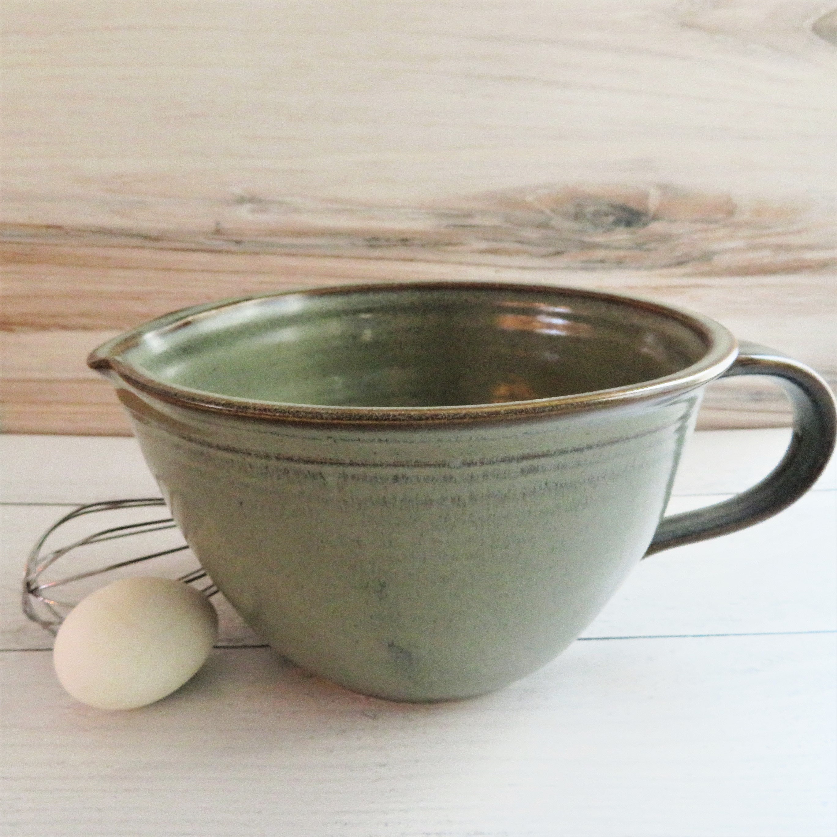 Handmade ceramic mixing bowl pottery bowl — CRUTCHFIELD POTTERY