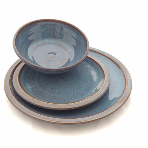 Rustic Dinnerware Set for 4 Handmade Pottery Set 4/8/12 Etsy UK