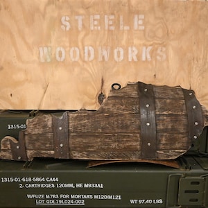 Handmade Kentucky Bourbon Barrel Decor