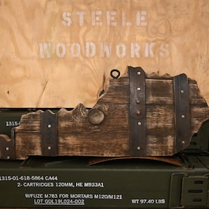 Handmade Kentucky Bourbon Barrel Decor
