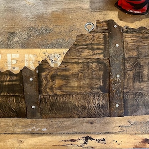 Handmade Kentucky Bourbon Barrel Decor