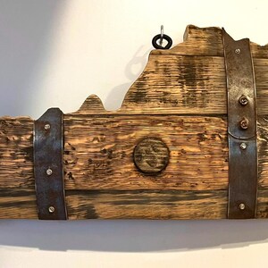 Handmade Kentucky Bourbon Barrel Decor