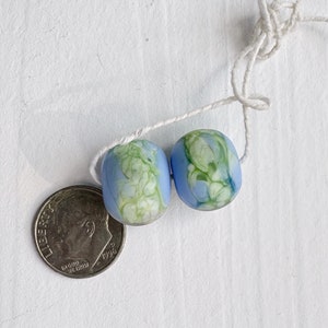 handmade artisan lampwork glass beads destash
