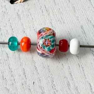 handmade artisan lampwork glass beads destash