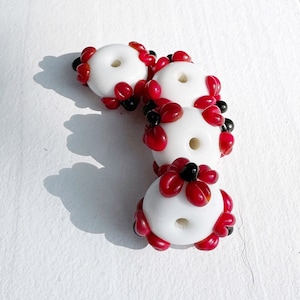 handmade artisan lampwork glass beads destash