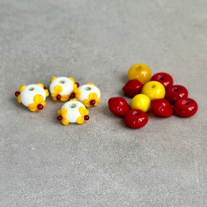 handmade artisan lampwork glass beads destash