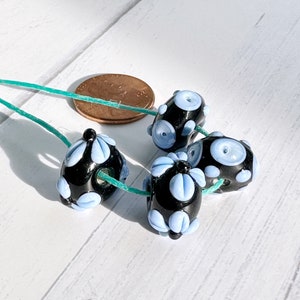handmade artisan lampwork glass beads destash
