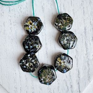 handmade artisan lampwork glass beads destash