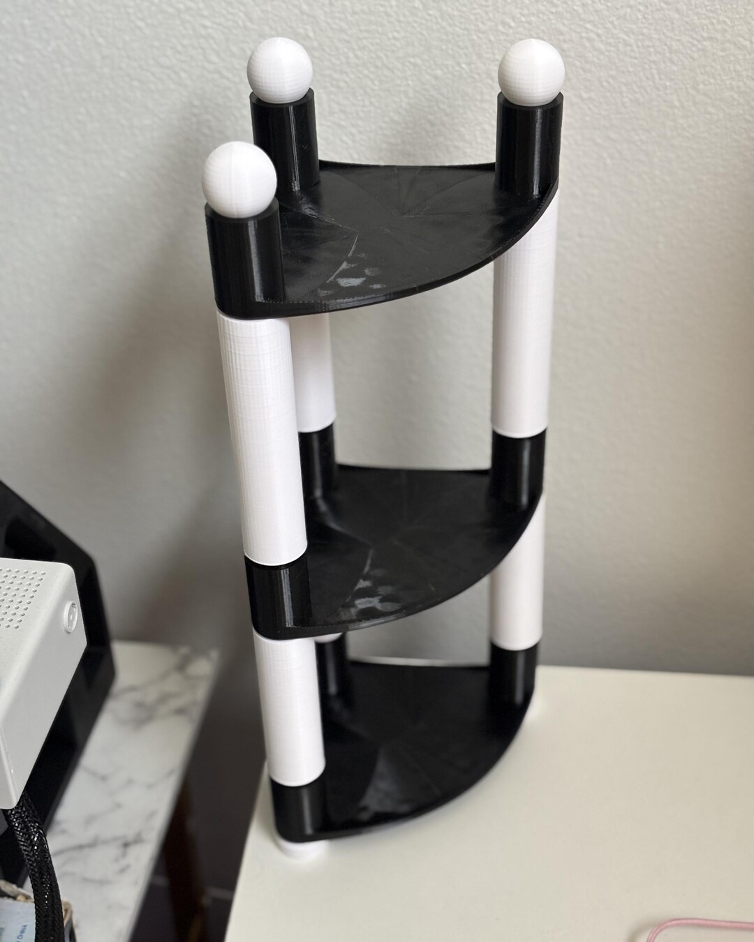 Shelf Stack Desk Stacking Desk Shelf – Modular Corner Organizer - Etsy