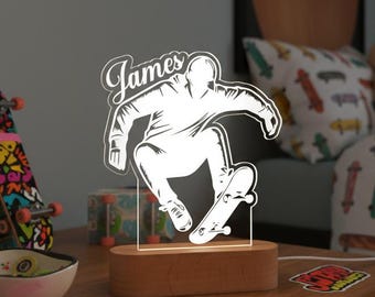 Luci LED Multicolore Per Skateboard/Longboard - Sicurezza Notturna, Telecomando, Impermeabile