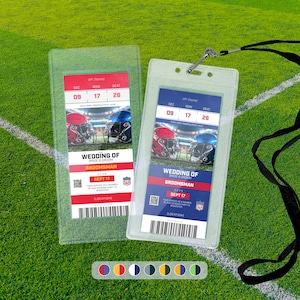 Groomsmen Proposal Football Tickets – Personalized Wedding Party Gift