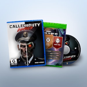 Groomsman Proposal Video Game Case – Called to Duty: Zombies, Personalized Gift