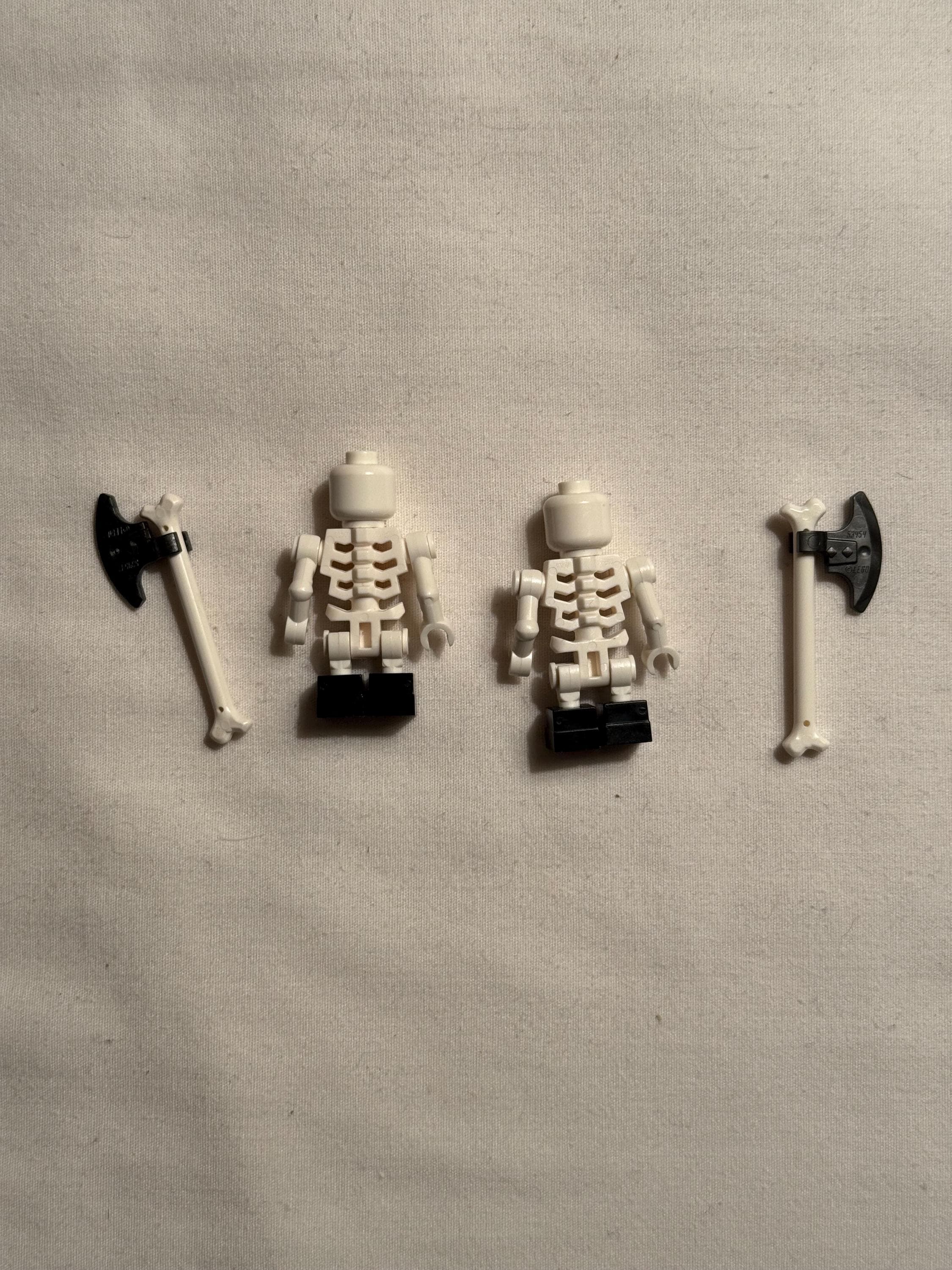 LEGO® Ninjago Blue and Gray Skeletons - FREE Shipping - Etsy