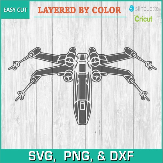 Star Wars, X-wing Fighter, Death Star, Rebel, Empire - Silhouette