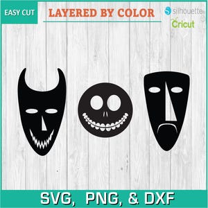 Oogie Boogie, Shock Lock Barrel, Halloween, Jack Skellington, Nightmare - Silhouette digitale download, SVG, PNG, Cricut, Silhouette Cut-bestand