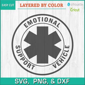 Fahrzeug zur emotionalen Unterstützung - Off-Road 4x4, Off-Road, 4x4, die tolle Natur, SVG, PNG, DXF, Cricut, Silhouetten