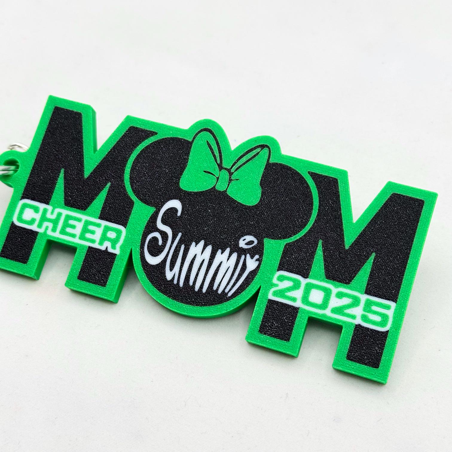 2026 Cheer Mom's 3D Printed Keychains & Tags – Cheer Squad