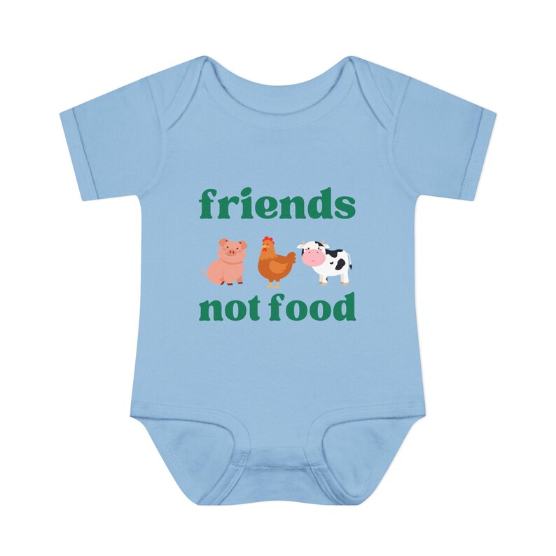 Friends Not Food Infant Onesie image 5