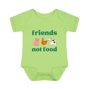 Friends Not Food Infant Onesie image 10