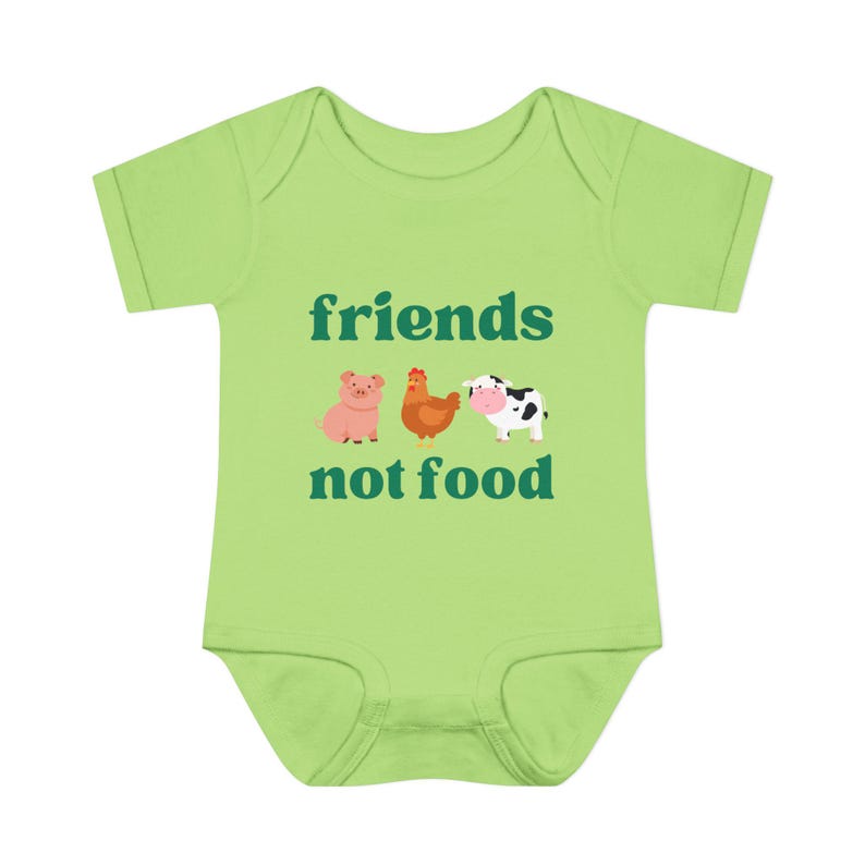 Friends Not Food Infant Onesie image 10