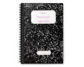 Feministische Agenda Spiralblock: Frauen Empowerment Journal