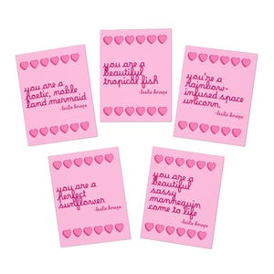 Leslie Knope complimenteert Galentine's Day Cards