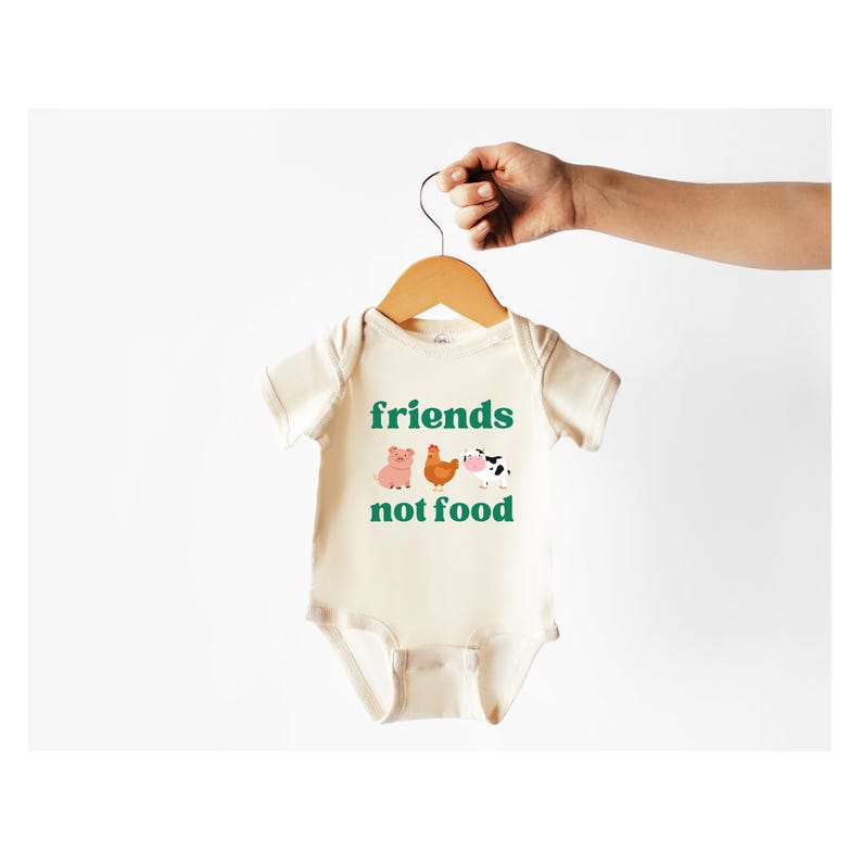 Friends Not Food Infant Onesie image 1