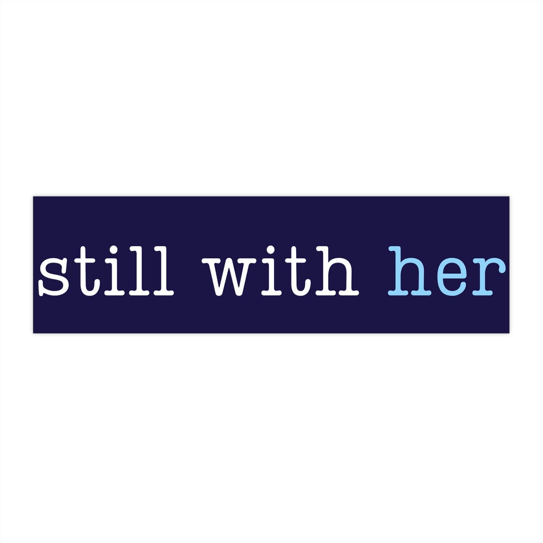 Political Bumper Stickers, Kamala Harris 2024 Sticker, Anti Trump Decal