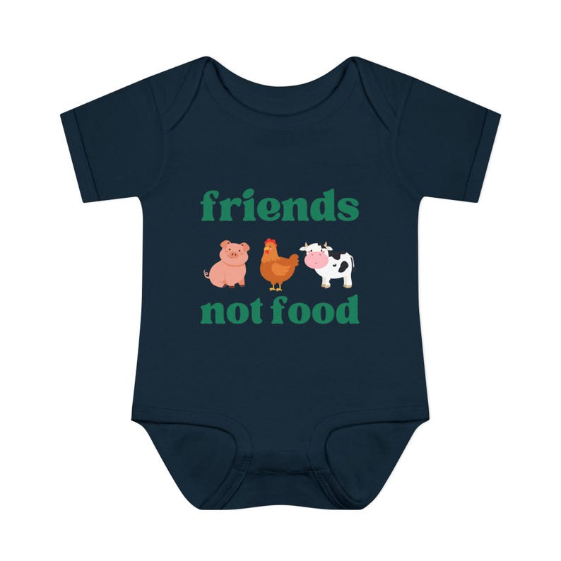 Friends Not Food Infant Onesie image 6