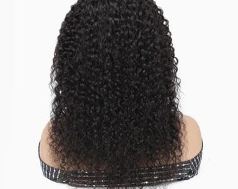 Long Curly human wig, wig, glueless wig, human extensions, curly wig, chemo wig, cosplay wig, alopecia wig