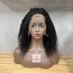 Short Kinky Curly human hair wig, wig, glueless wig, human hair, curly wig, chemo wig, cosplay wig, alopecia wig, wigs for black women