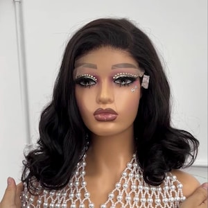 13x4 Lace Frontal BOB Wig: Body Wave Human Hair