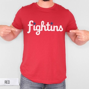 Philly Baseball Fan T-Shirt, Fightins, Philadelphia Sports, Fightin Phils, Philly Sports Fan Gift, Soft Unisex Jersey Tee Shirt Father&#39;s Day
