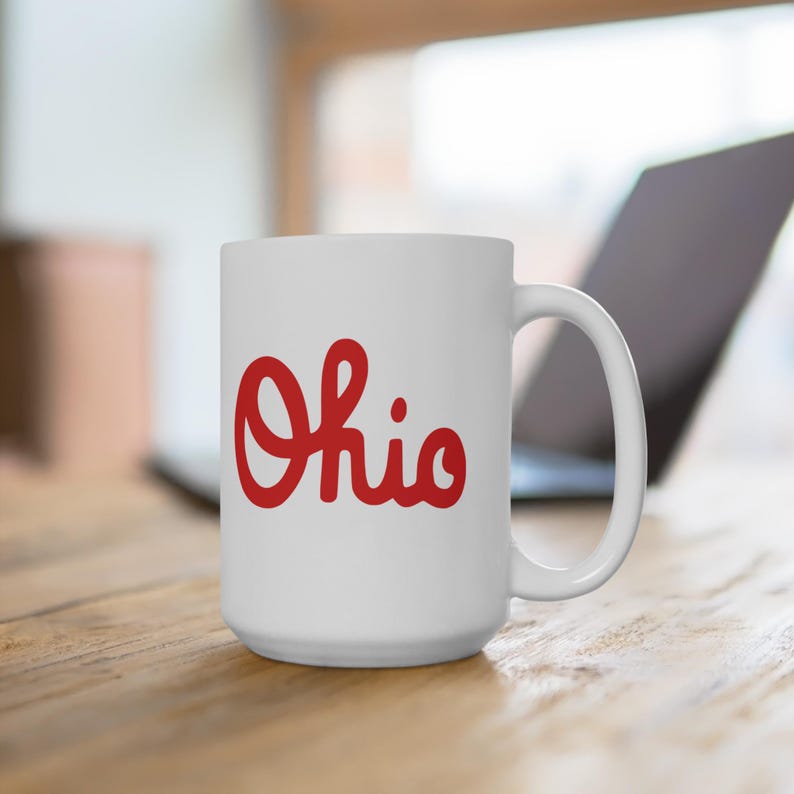 PicklesPiperPrints Ohio Script Mug - Thumbnail 2