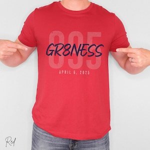 Ovechkin 895 Goals Commemorative Tee, Hockey Fan Shirt, GR8NESS, Unisex Soft Hockey T-Shirt, Washington Hockey Fan Gift, Ovi Fan